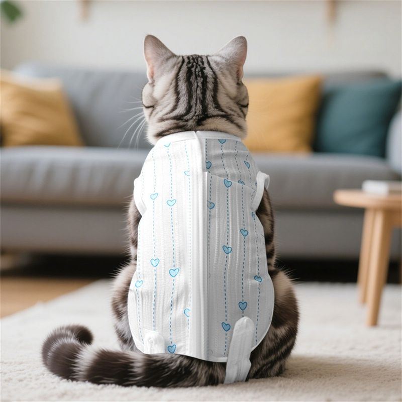 IntiMeg Vetement de stérilisation pour chat