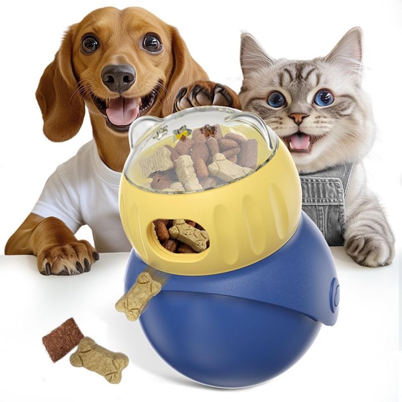 Petopia Jouet éducatif pour chats en forme d'hibou-bobinette