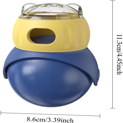 Petopia Jouet éducatif pour chats en forme d'hibou-bobinette