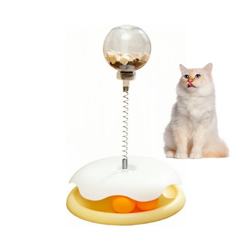 Petopia Jouet multifonctionnel de dispersion de nourriture pour chats