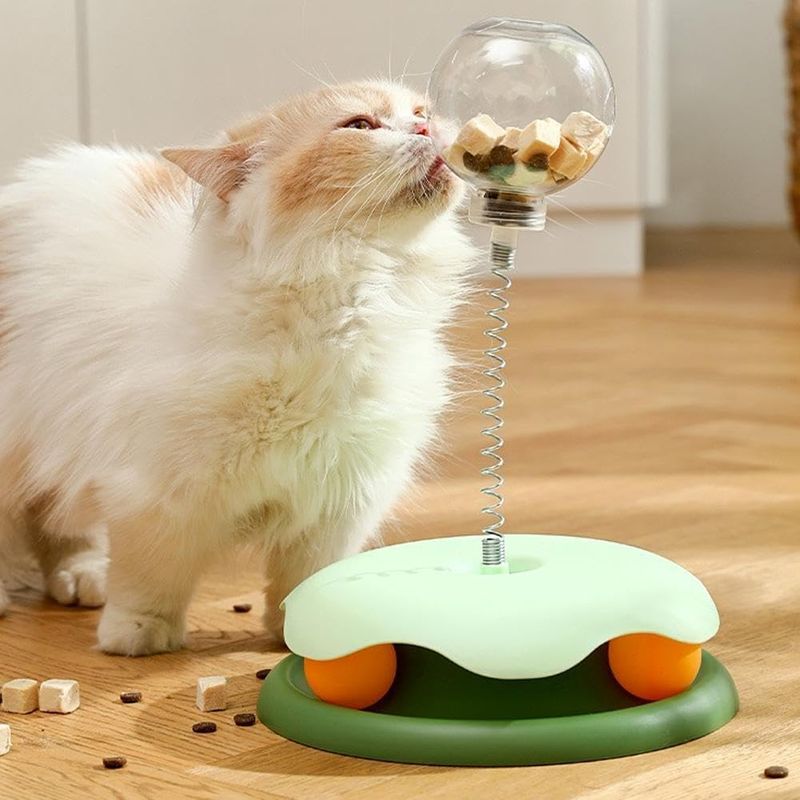 Petopia Jouet multifonctionnel de dispersion de nourriture pour chats