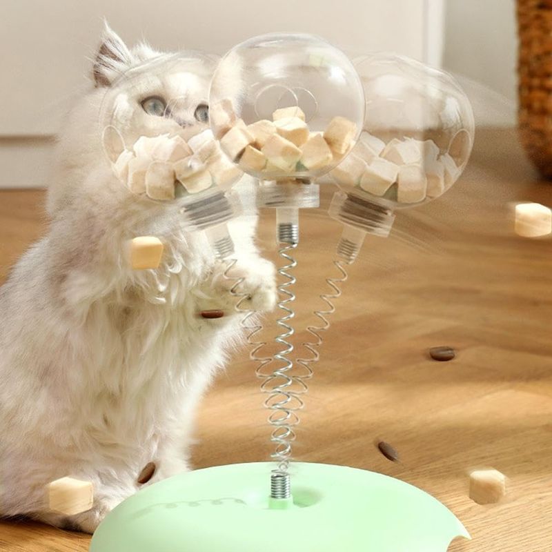 Petopia Jouet multifonctionnel de dispersion de nourriture pour chats