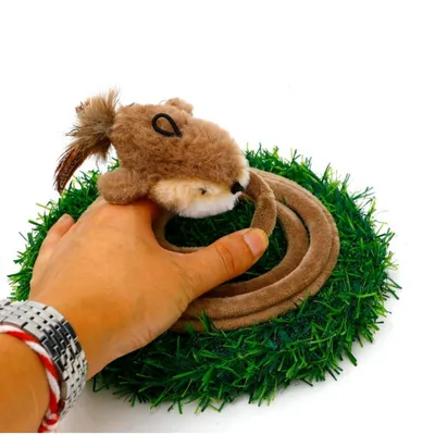 IntiMeg Jouet en peluche pour chat - Oiseau en peluche