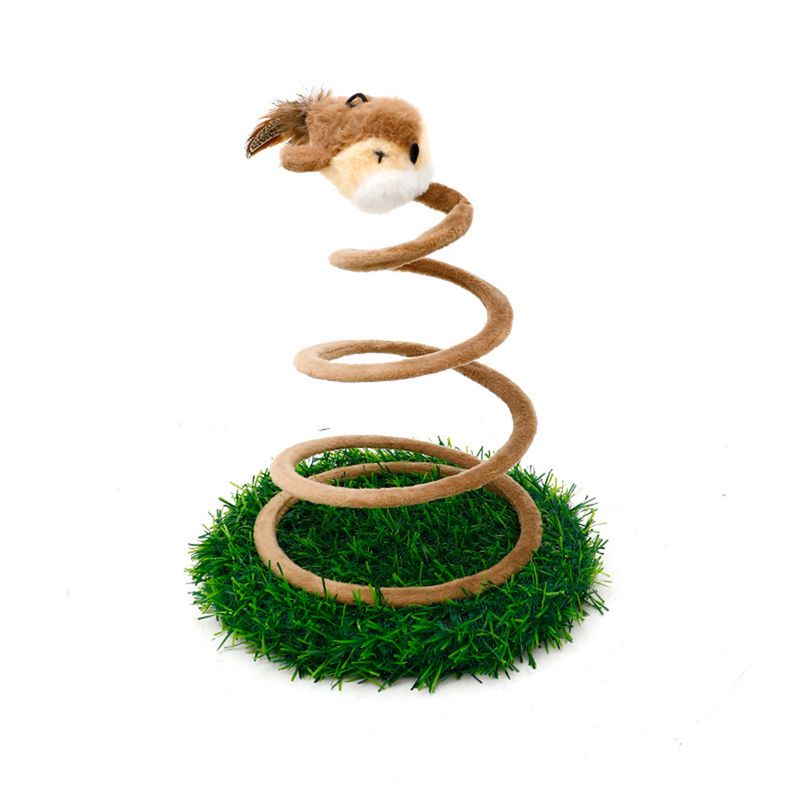 IntiMeg Jouet en peluche pour chat - Oiseau en peluche