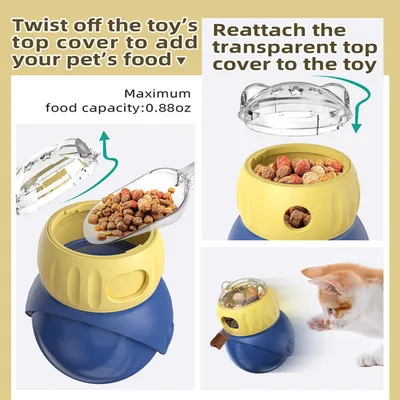 Petopia Jouet interactif distributeur de friandises pour chat