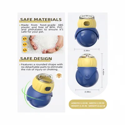 Petopia Jouet interactif distributeur de friandises pour chat