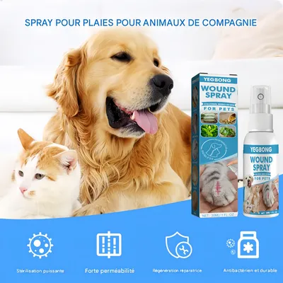 Pet Planet Spray pour plaies des animaux de compagnie 30ml Pet Planet Spray pour plaies des animaux de compagnie 30ml
