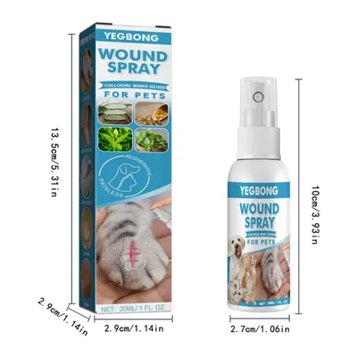 Pet Planet Spray pour plaies des animaux de compagnie 30ml