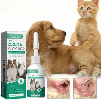 Pet Planet Liquide pour le nettoyage des oreilles de chiens et chats 20ml