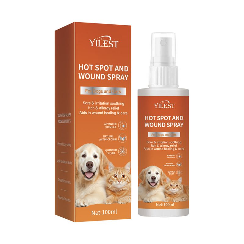 Pet Planet Spray pour plaies et points chauds de l'animal