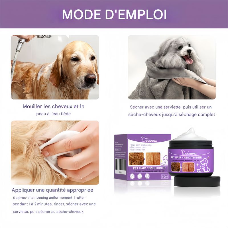 Pet Planet Conditionneur pour poils de chats et chiens 50ml