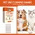 Pet Planet Cotton - tiges pour nettoyage des oreilles de chats et chiens