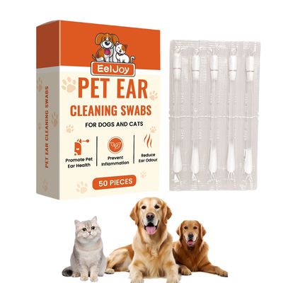 Pet Planet Cotton - tiges pour nettoyage des oreilles de chats et chiens