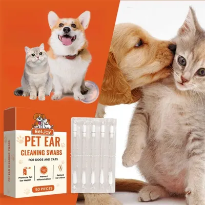 Pet Planet Cotton - tiges pour nettoyage des oreilles de chats et chiens