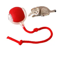 Petopia Balle pour chat auto - amusante avec corde