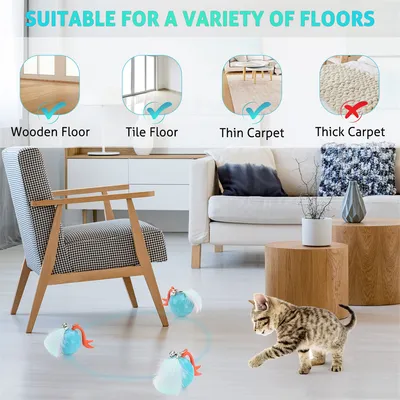 IntiMeg Balle à plumes pour chat