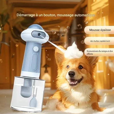 Petopia Mousseur de shampooing pour animaux de compagnie