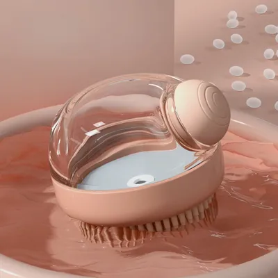 Petopia Brosse de bain en silicone spéciale pour chats