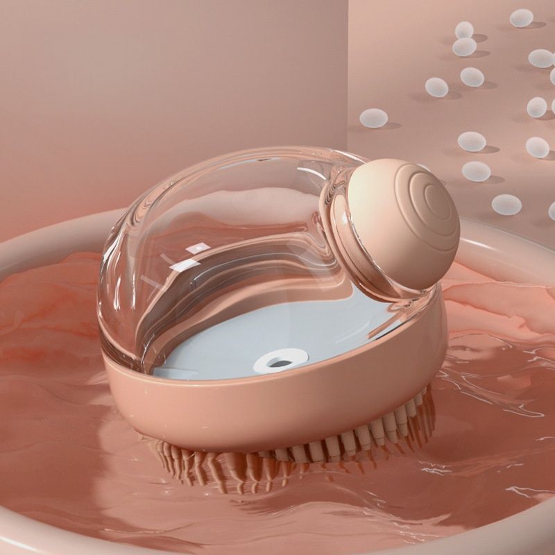 Petopia Brosse de bain en silicone spéciale pour chats