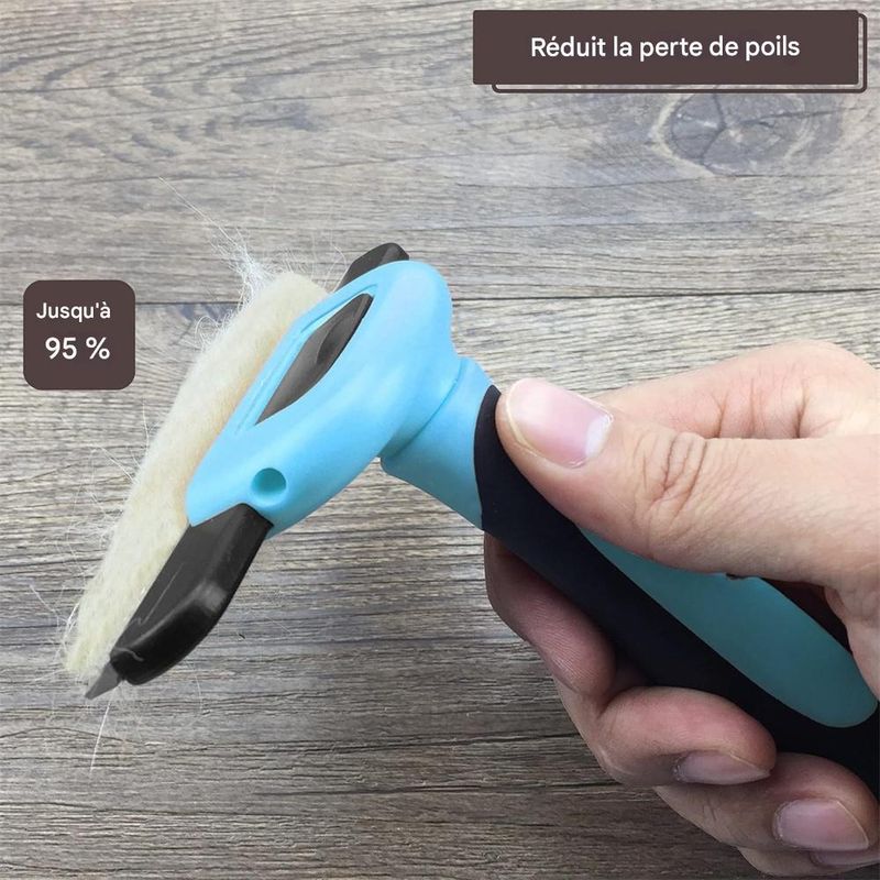 IntiMeg Outil de brossage et peigne pour chiens et chats