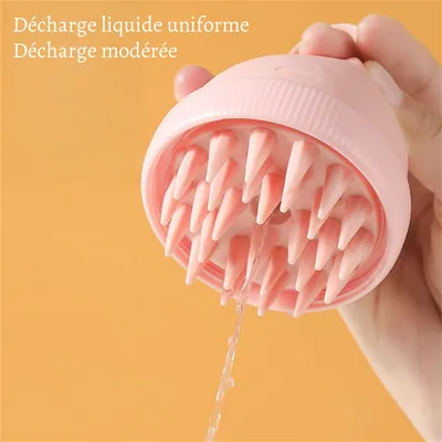 Petopia Brosse de bain en silicone pour chiens et chats