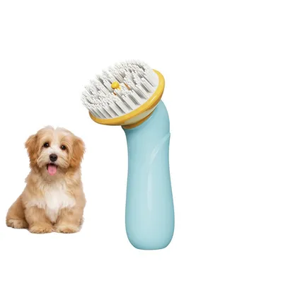 Petopia Brosse de bain multifonctionnelle pour chiens et chats