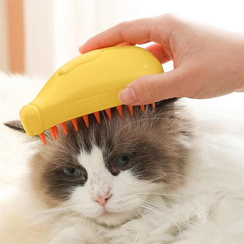 Petopia brosses de nettoyage et de massage pour animaux de compagnie