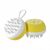 FurryFusion Brosse de bain pour animaux de compagnie au citron