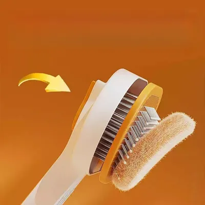 Petopia Brosse d'épilation et de toilettage pour chien et chat