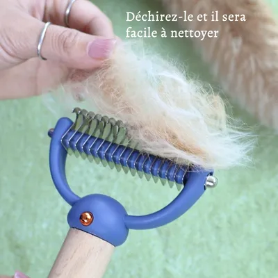 Petopia Peigne à démêler pour chats et chiens