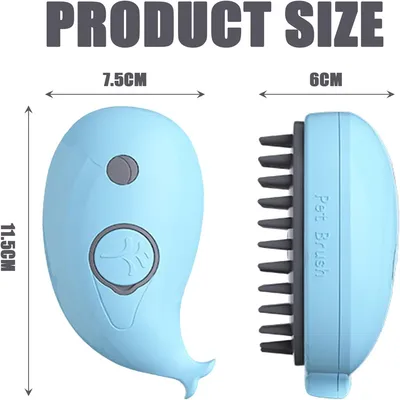 IntiMeg Brosse À Vapeur Pour Chat Chien 3 En 1