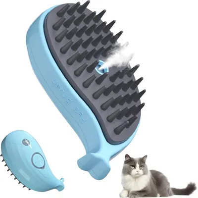 IntiMeg Brosse À Vapeur Pour Chat Chien 3 En 1