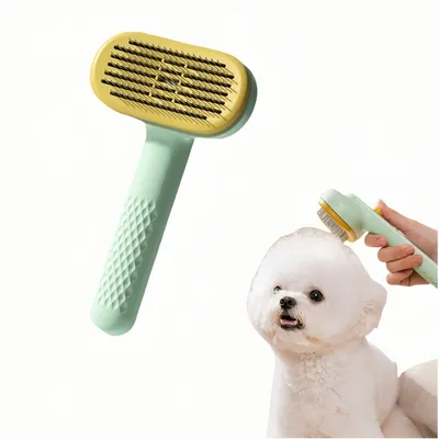 FurryFusion Brosse autonettoyante pour chiens et chats