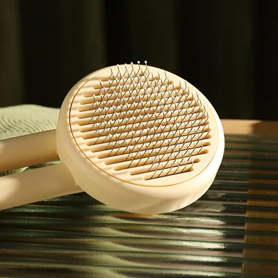 Petopia Peigne auto-nettoyant pour animaux de compagnie