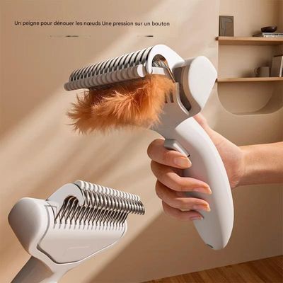 Petopia Peigne anti - noeuds pour chats et chiens