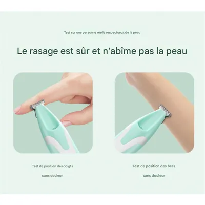 Petopia Rasoir pour les pattes des animaux de compagnie