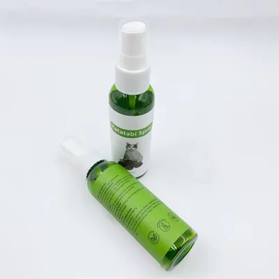 Pet Planet Spray d'extrait de galle de matatabi pour chats 2 bouteilles