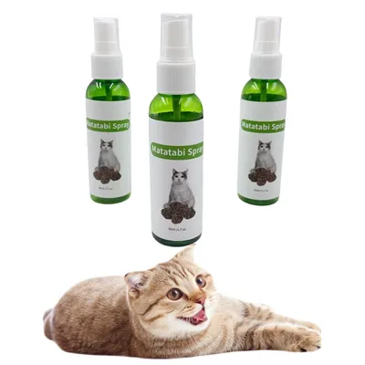 Pet Planet Spray d'extrait de galle de matatabi pour chats 2 bouteilles