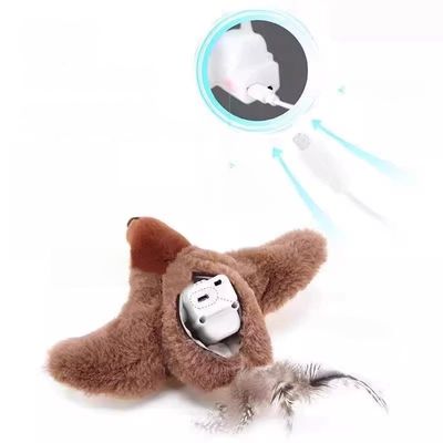 Petopia Jouet d'oiseau tremblant électronique pour chats