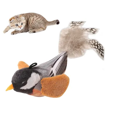 Petopia Jouet d'oiseau simulé pour chat