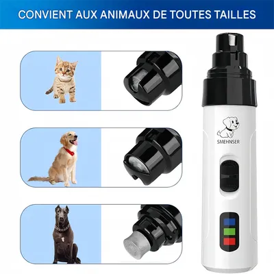Pet Planet Moulin à ongles électrique pour chien et chat
