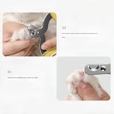 FurryFusion Coupe-griffes pour chats et chiens Owl