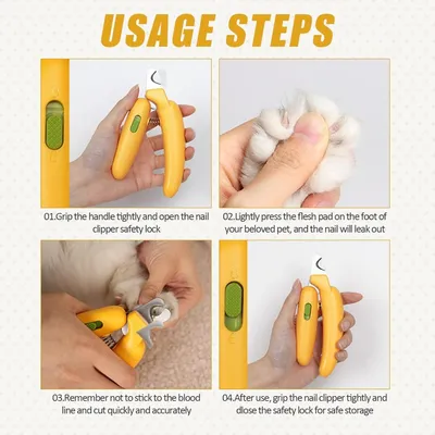 Petopia Ciseaux de coupe griffes pour chien et chat