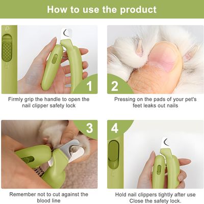 Petopia Ciseaux de coupe griffes pour chien et chat