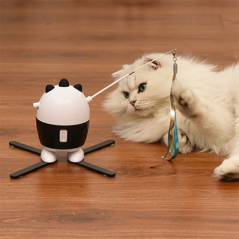 Pet Planet Jouet laser et plume pour chats