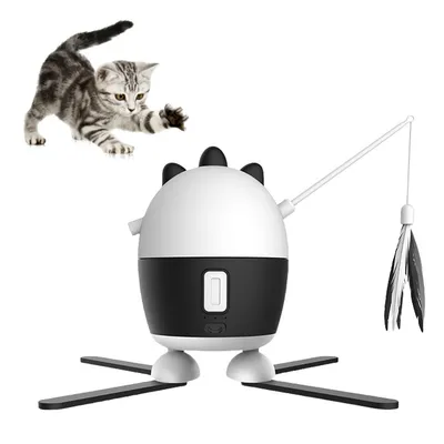 Pet Planet Jouet laser et plume pour chats