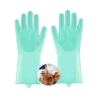 Petopia Gant de massage en silicone pour chats et chiens