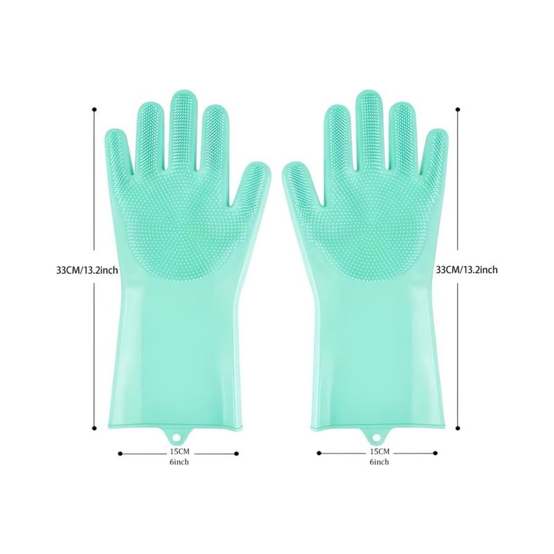 Petopia Gant de massage en silicone pour chats et chiens