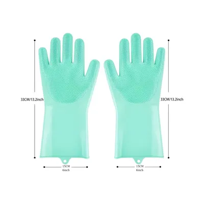 Petopia Gant de massage en silicone pour chats et chiens