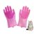 Petopia Gant de massage en silicone pour chats et chiens